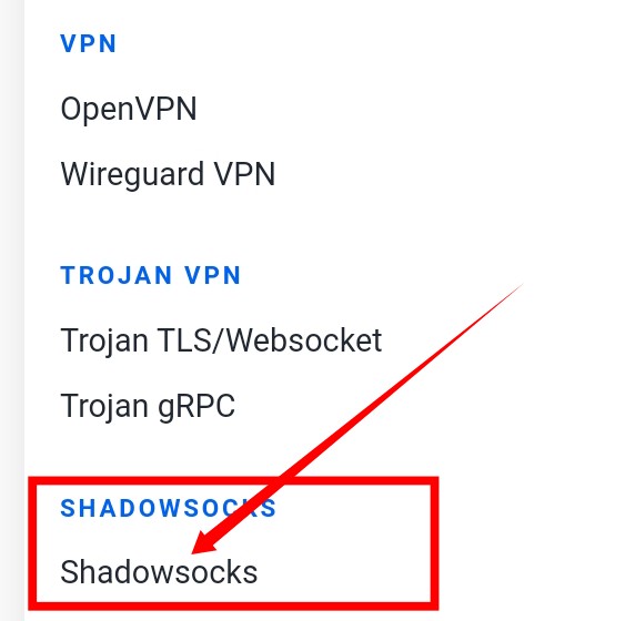 access showsocks server