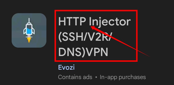 install http injector from playstore