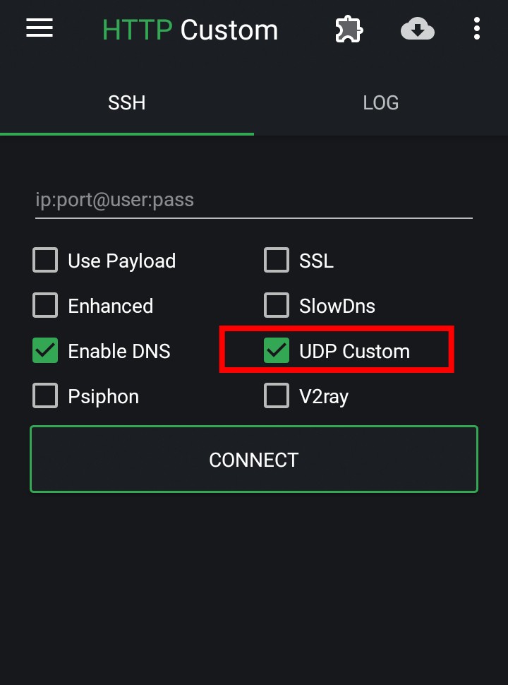 Configure UDP Custom Settings