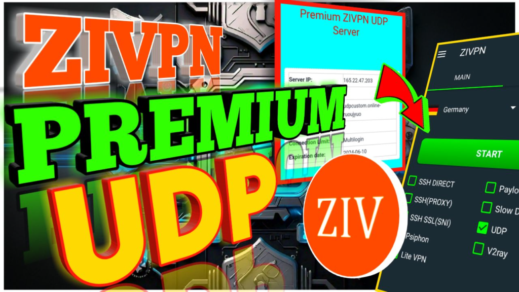 premium zivpn udp