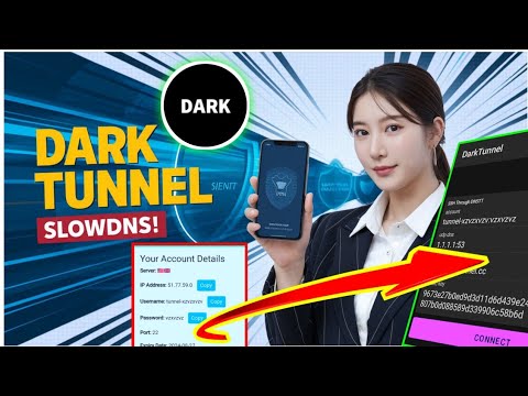 How to create a Dark Tunnel VPN SLOWDNS config file